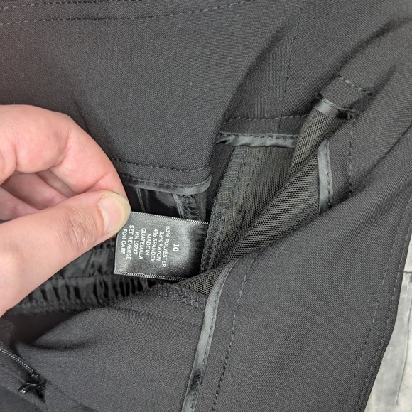 Roz & Ali Black Secret Agent Pants NWOT - Picture 3 of 4